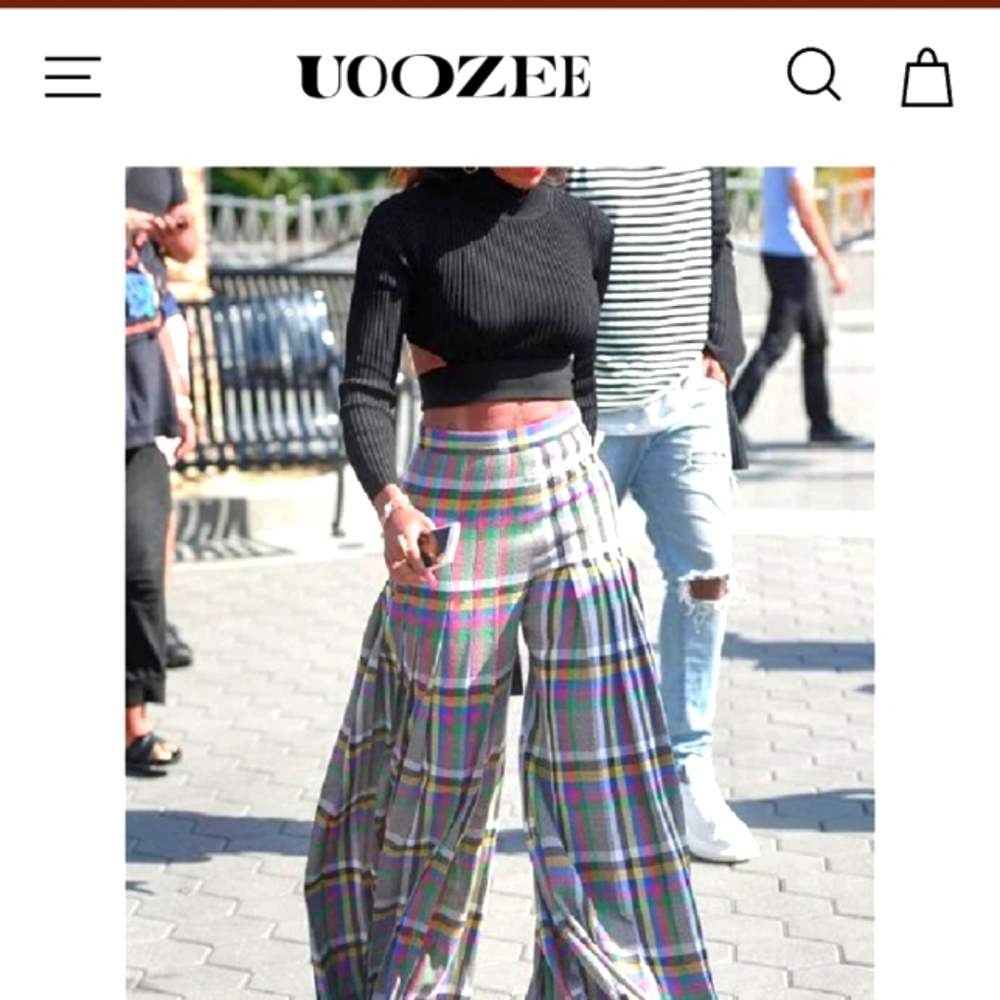 Wide leg pants